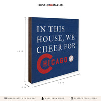 Chi Cubs Cheer For Coaster