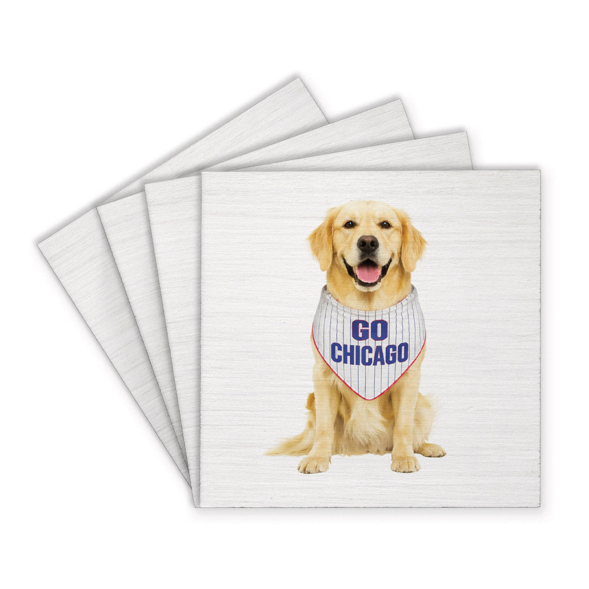 Chi Cubs Dog Coaster