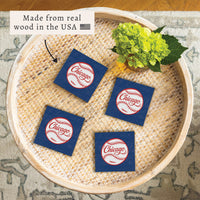 Chi Cubs Baseball Coaster
