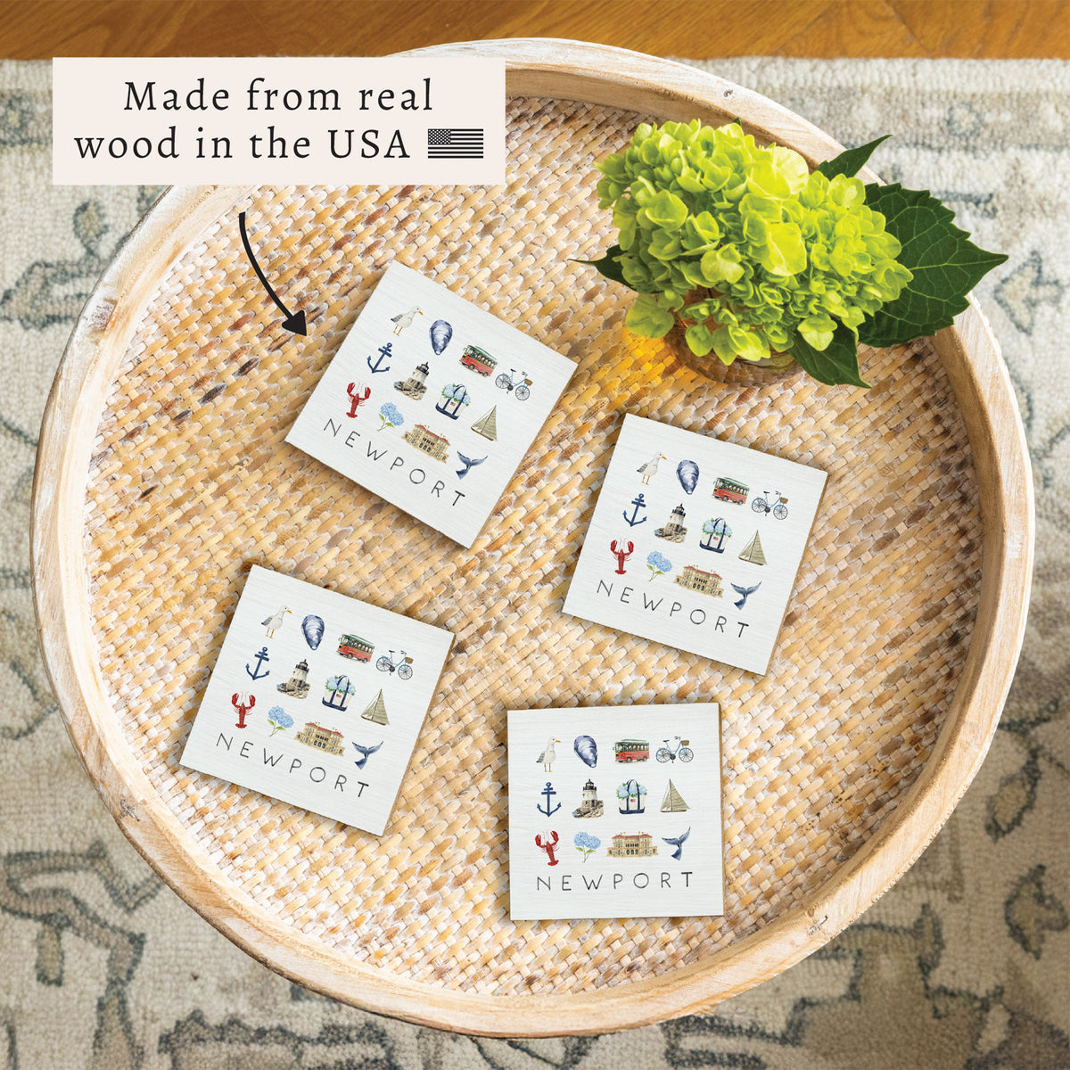 Newport Icons Coaster Set