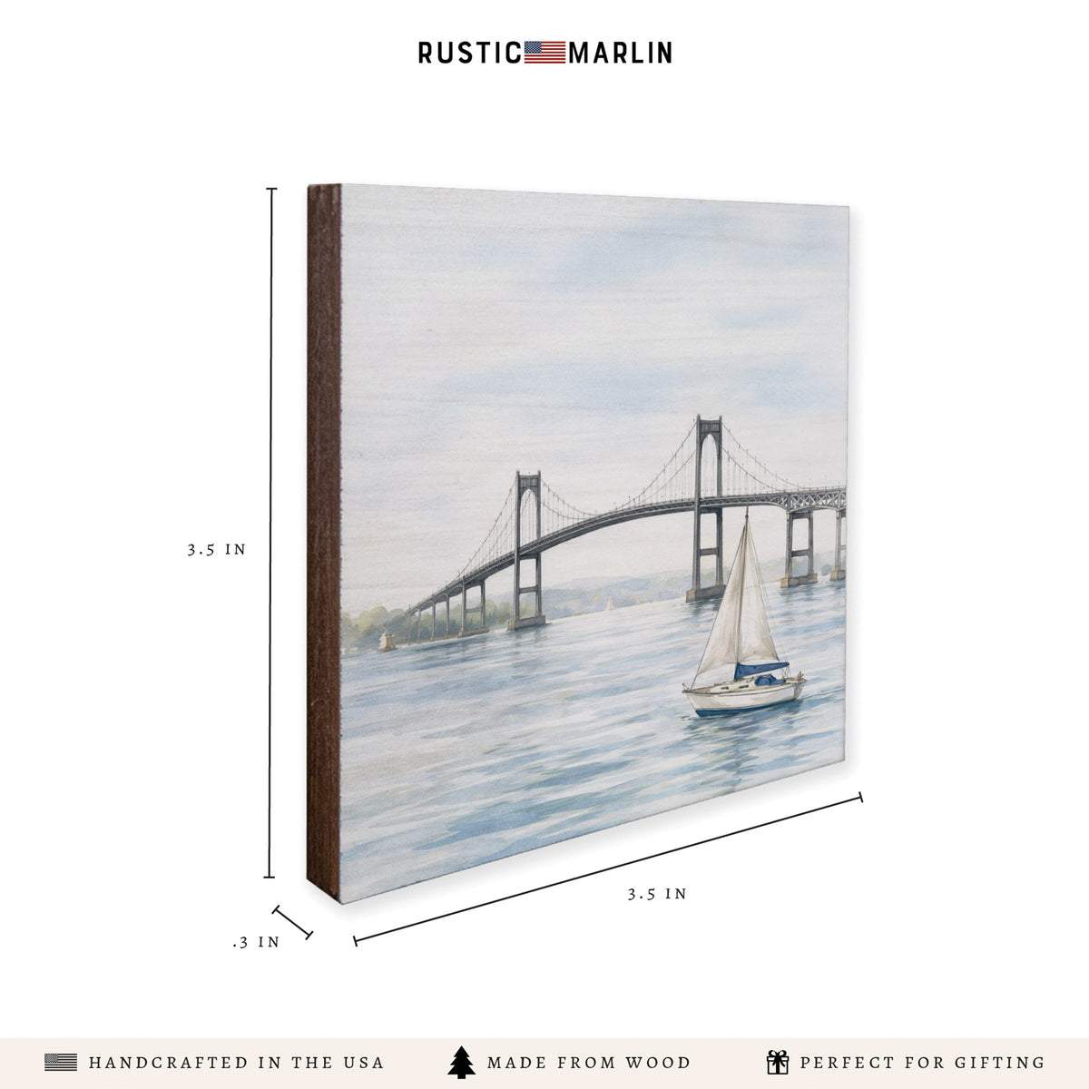 Newport Bridge Coaster Set