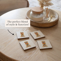 Pride Dog  Coaster Set