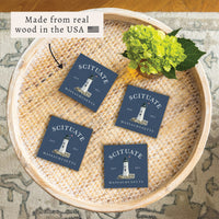 *Scituate Lighthouse Coaster Set