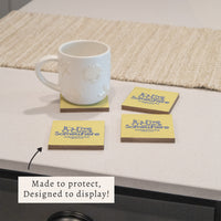 *It’s 5 O’Clock Somewhere Yellow Coaster Set