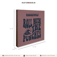 *Roll With The Punches Red Coaster Set