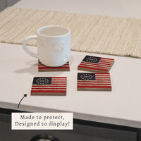 FOV Freedom 250 Flag Coaster Set