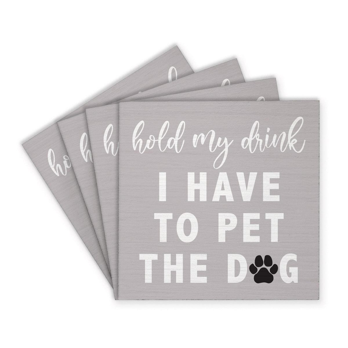 Hold My Drink Coaster Set