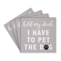 Hold My Drink Coaster Set