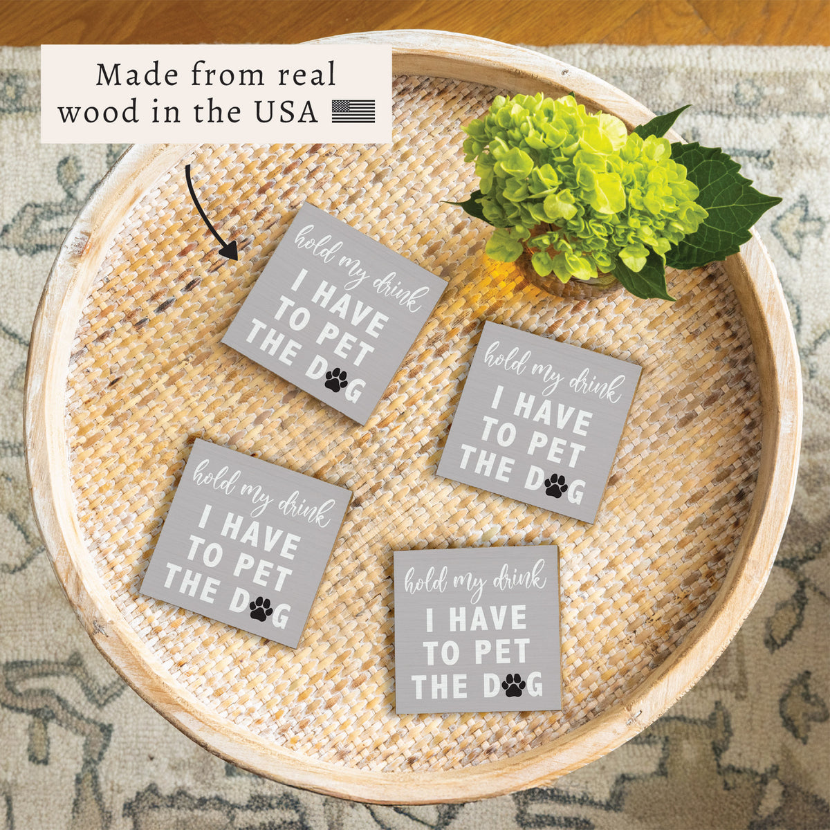 Hold My Drink Coaster Set