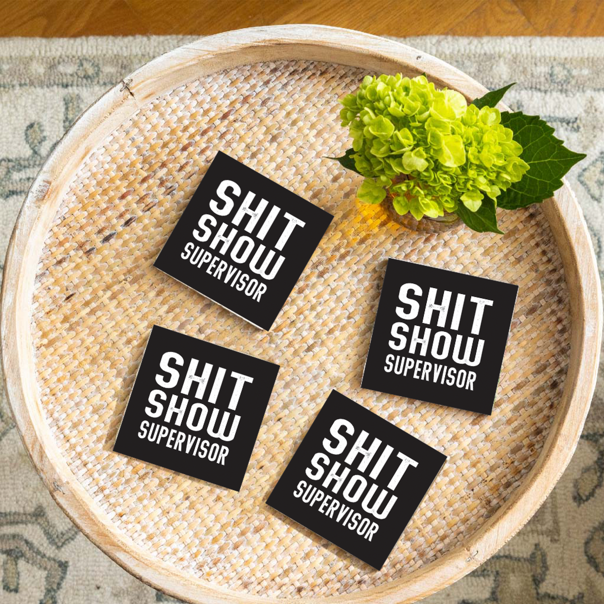 Shitshow Supervisor Coaster Set