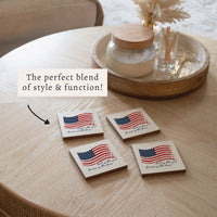 National Anthem Coaster Set