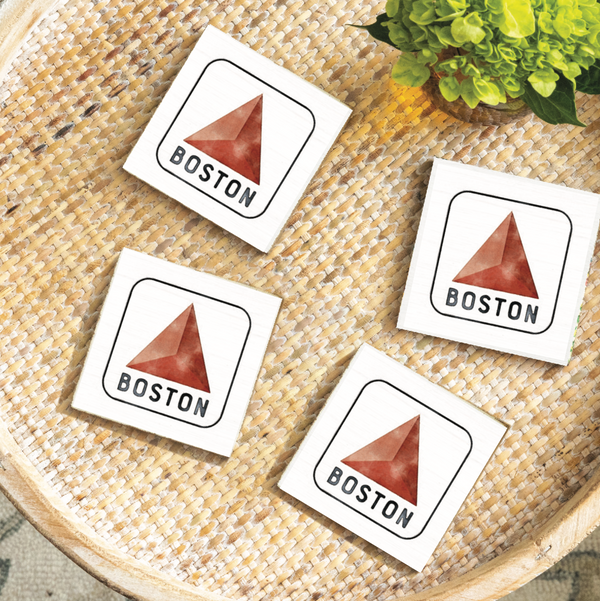 Boston Citgo Coaster Set
