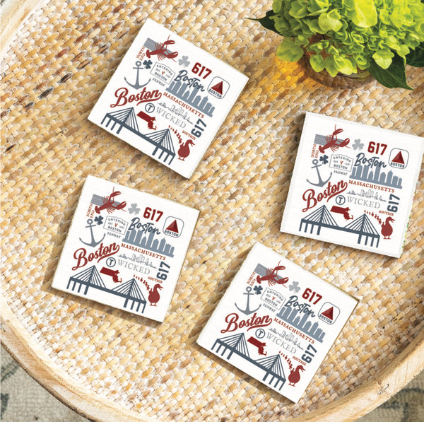 Boston All Things Coaster Set