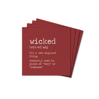 Wicked Definition Coaster Set