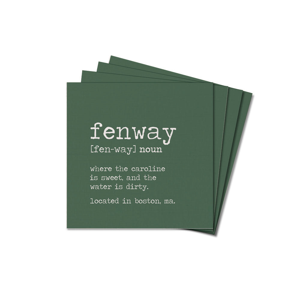 Fenway Definition Coaster Set