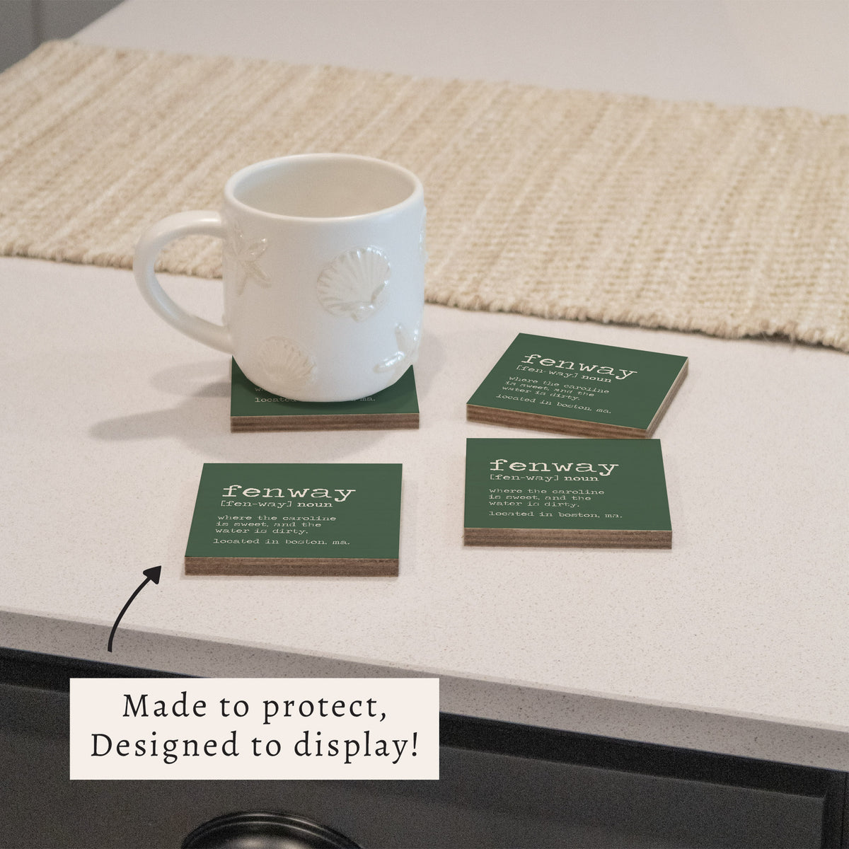 Fenway Definition Coaster Set
