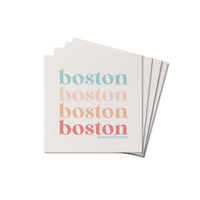 Boston Pastel Coaster Set