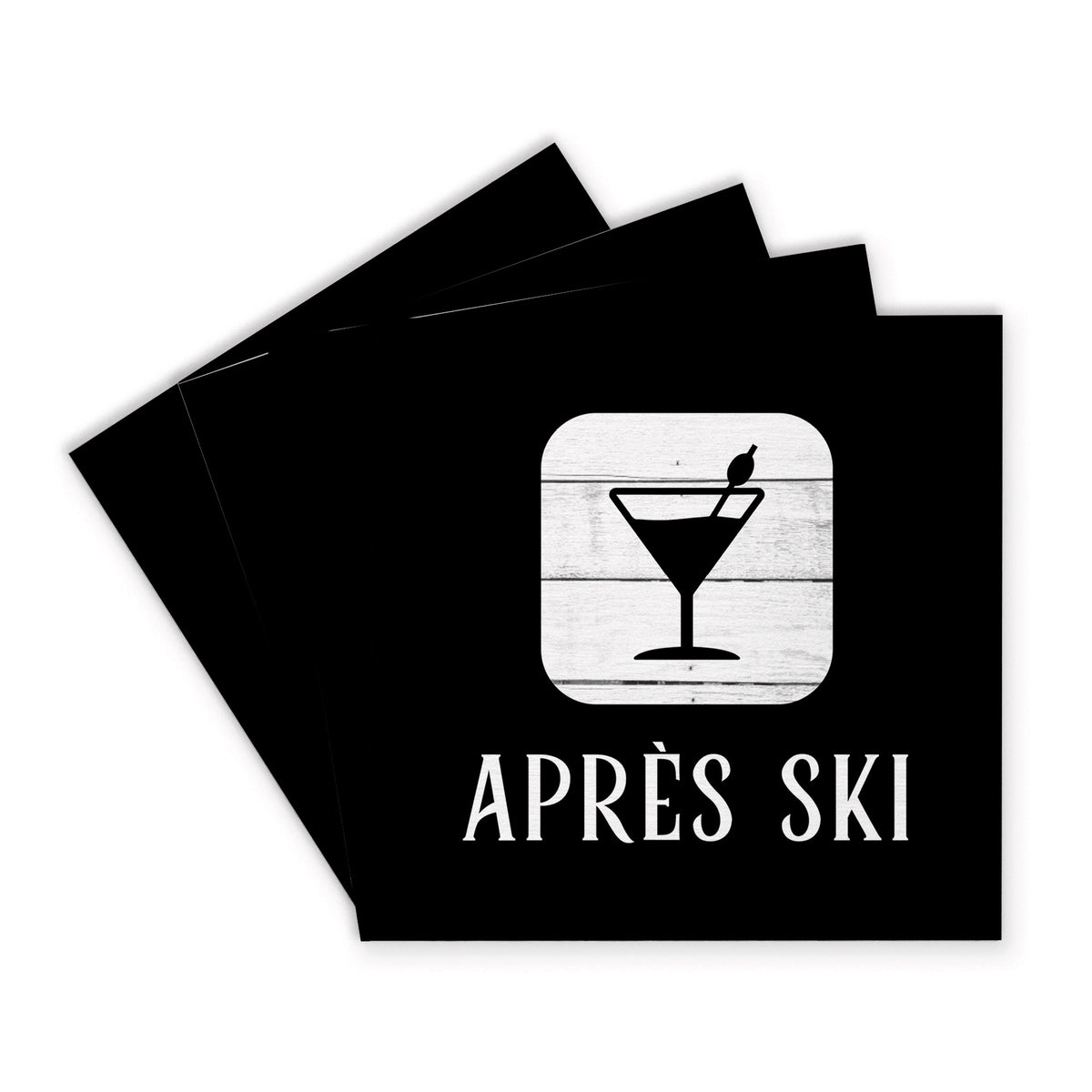 Apres Ski Coaster Set