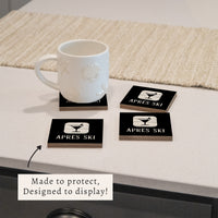 Apres Ski Coaster Set