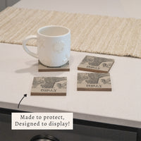 Philly City Grid Coaster Set