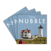 The Nubble Lighthouse Coaster Set