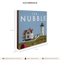 The Nubble Lighthouse Coaster Set