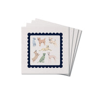 Dogs Stamp Coaster Set