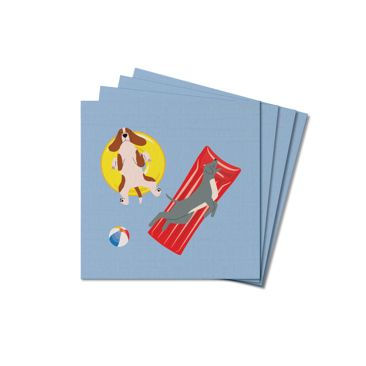 Dogs Floating Coaster Set