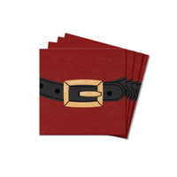 Santa's Belly Buckle Coaster