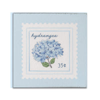 Hydrangea Stamp Coaster Set