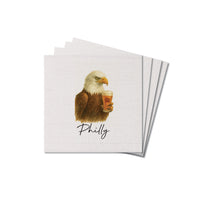 Eagle Philly Coaster Set