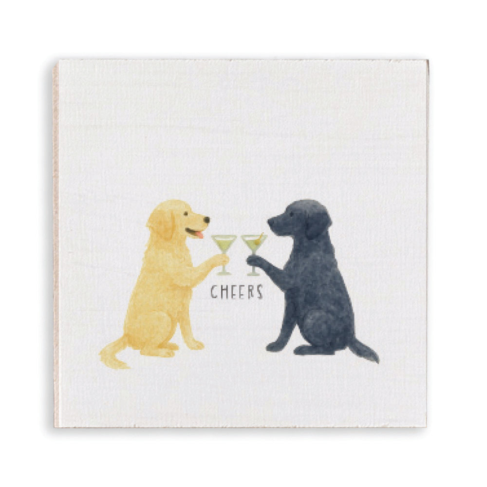 Dog Cheers Coaster Set