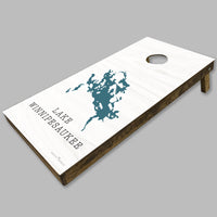 Lake Winnipesaukee Personalized Cornhole Game Set