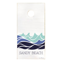 Waves Personalized Cornhole Game Set