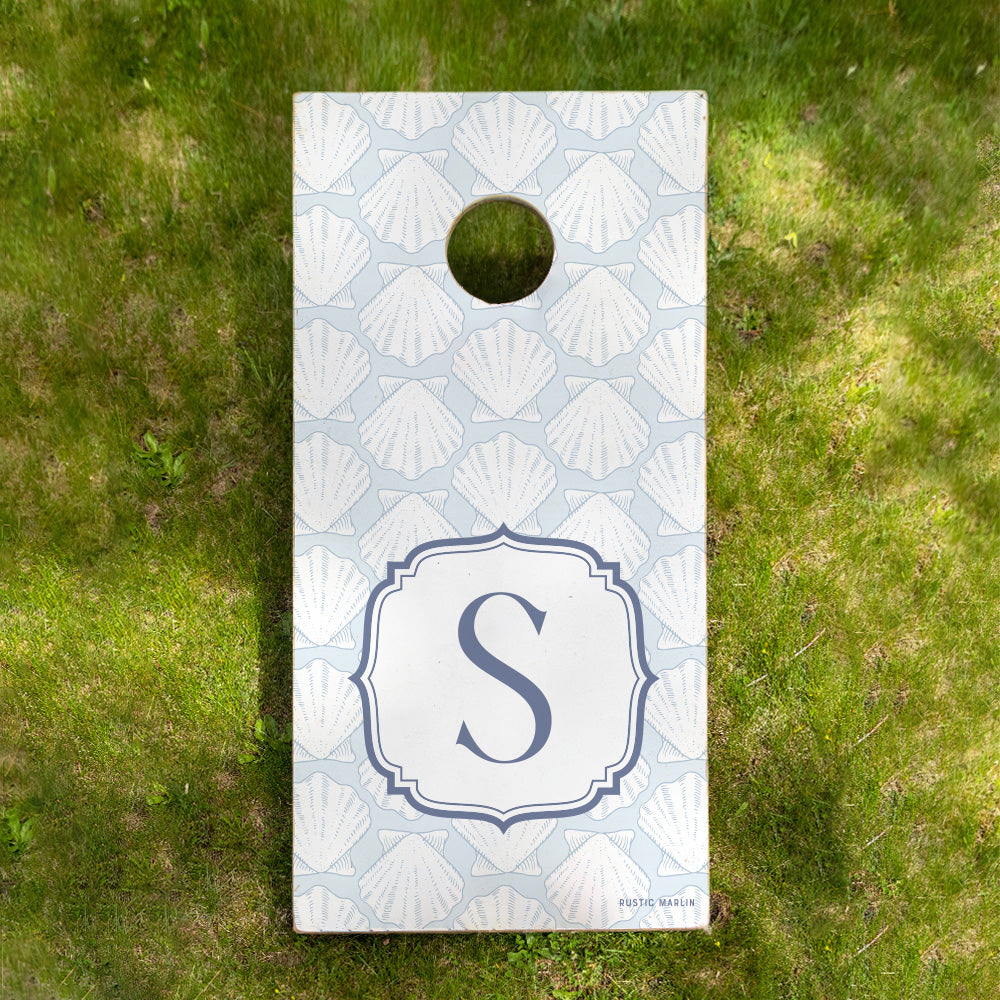 Shells Personalized Cornhole