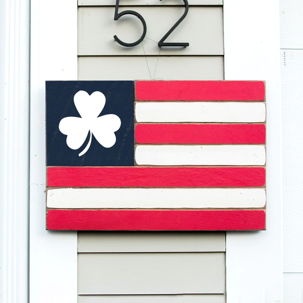 Shamrock American Flag