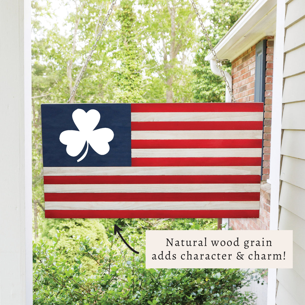 Shamrock American Flag