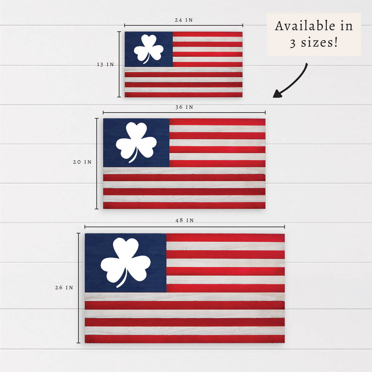 Shamrock American Flag