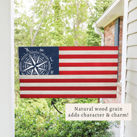 Compass American Flag