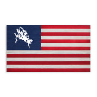 Lake Winnipesaukee American Flag