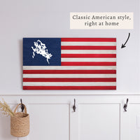 Lake Winnipesaukee American Flag
