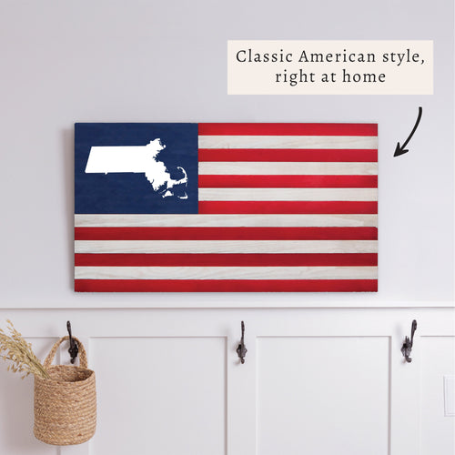 State Personalized American Flag