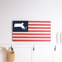 State Personalized American Flag