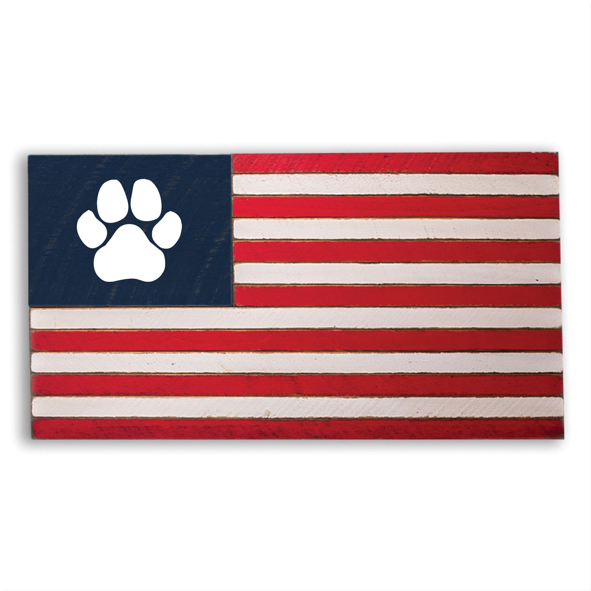 Paw American Flag