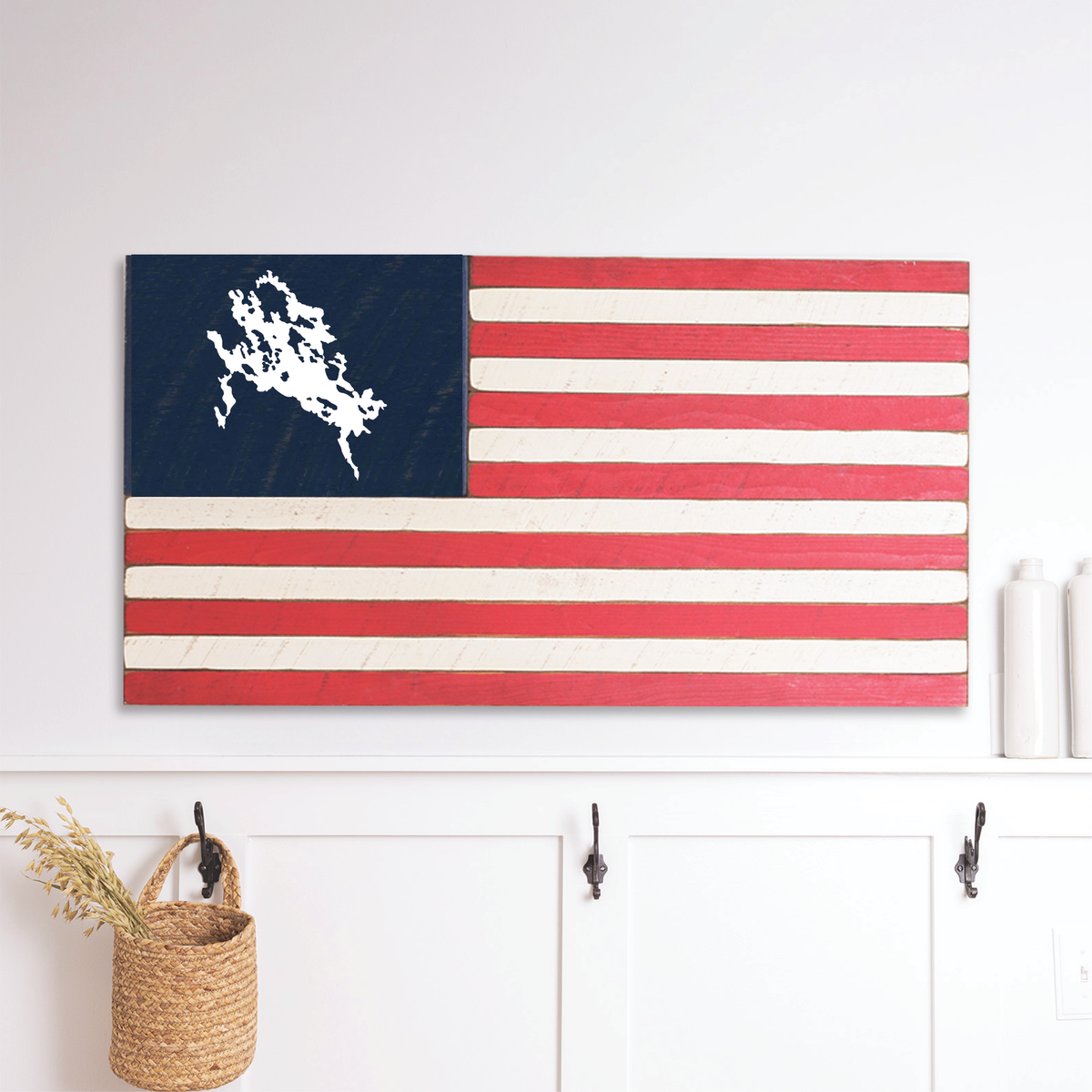 Lake Winnipesaukee American Flag