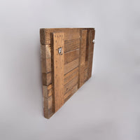 Crossed Skis American Flag