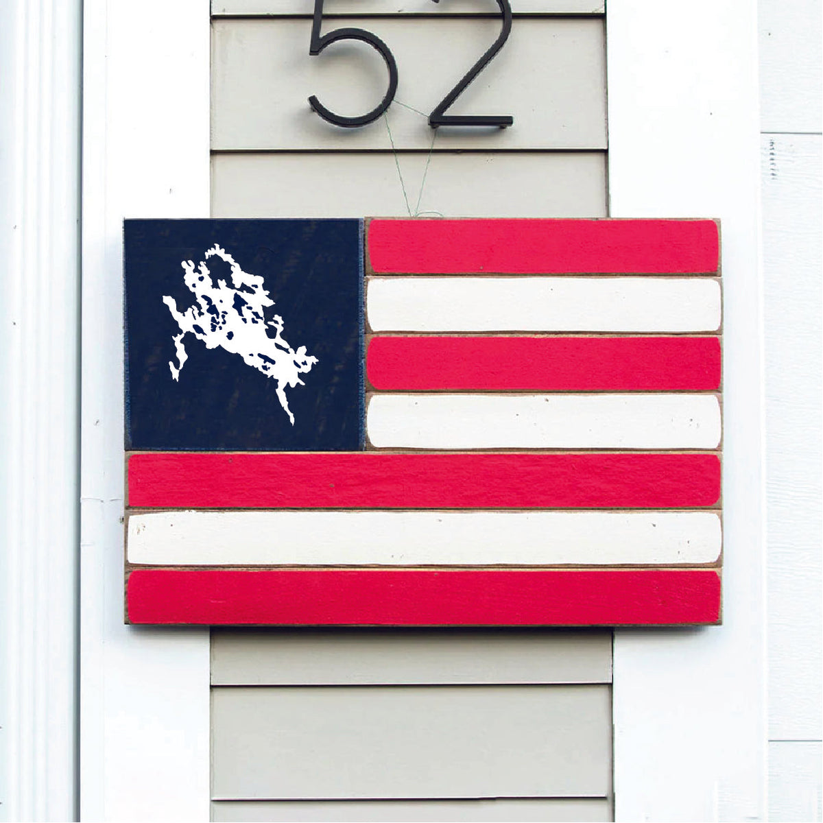 Lake Winnipesaukee American Flag