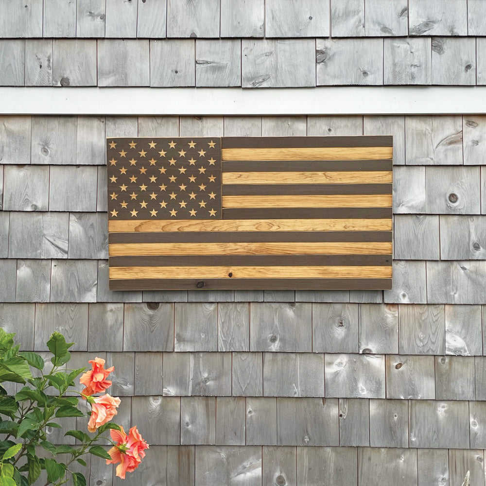 Natural Classic American Flag
