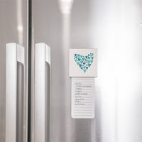 Watercolor Heart Magnet