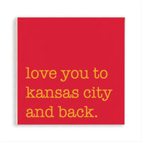 Love You To Kansas City Magnet